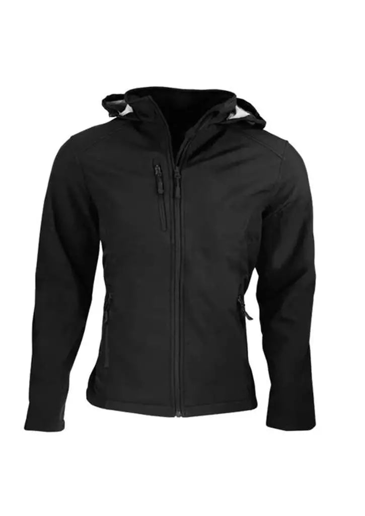 Premium Black Hooded Jacket