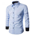 Modern Fit Light Blue Dress Shirt